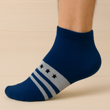 Pack Of 5 Patterned Ankle Length Socks