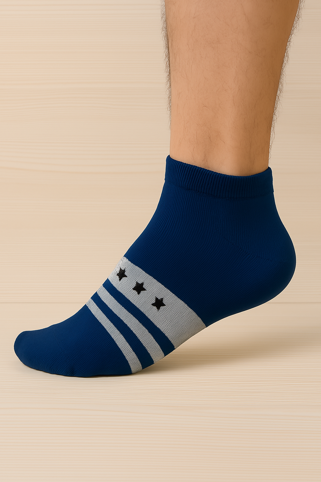 Pack Of 5 Patterned Ankle Length Socks