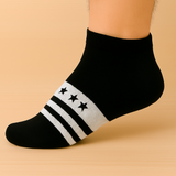 Pack Of 5 Patterned Ankle Length Socks