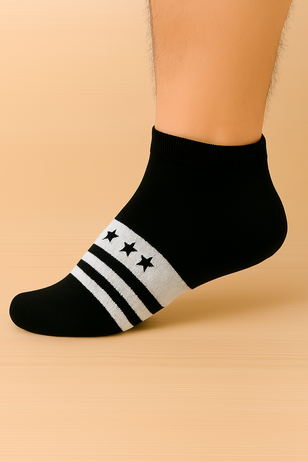 Pack Of 5 Patterned Ankle Length Socks