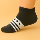 Pack Of 5 Patterned Ankle Length Socks