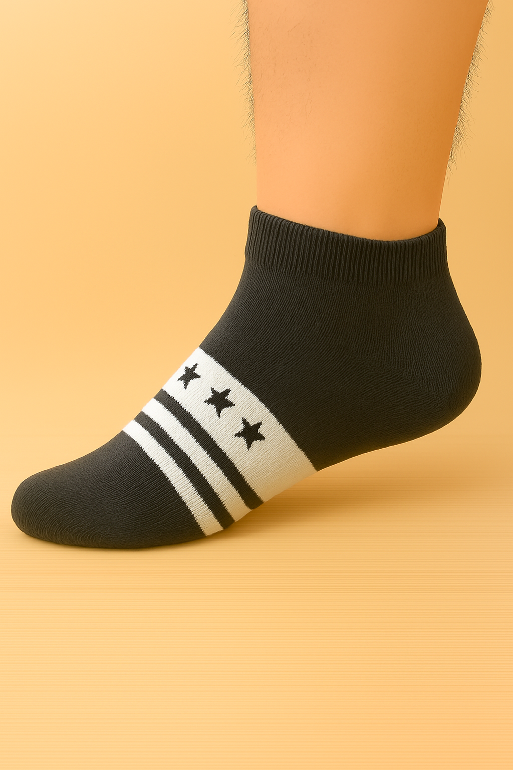 Pack Of 5 Patterned Ankle Length Socks