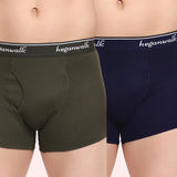 X-POP Olive/NavyBlue Trunks Pack Of 2 HW