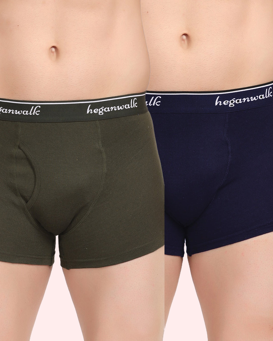 X-POP Olive/NavyBlue Trunks Pack Of 2 HW